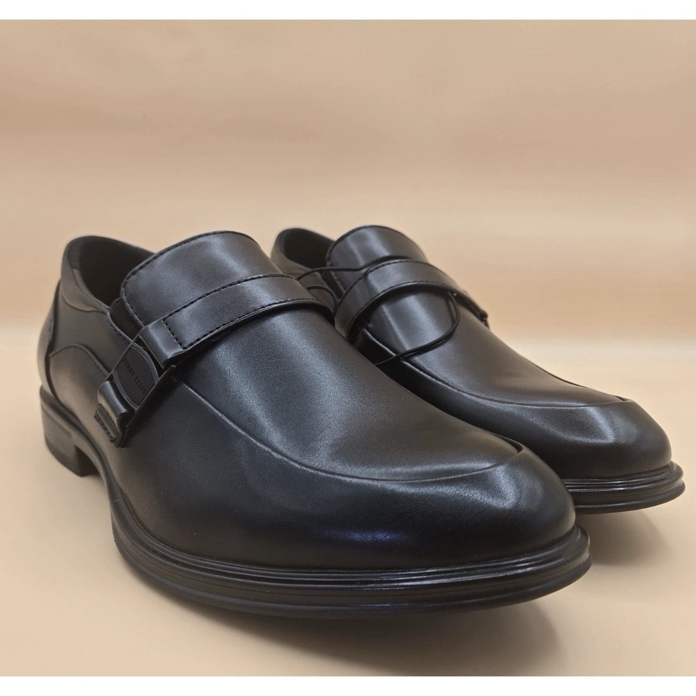 *NEW Men's Size 10 Wide‎ Perry Ellis Portfolio Drexler II RB Dress Shoes Black